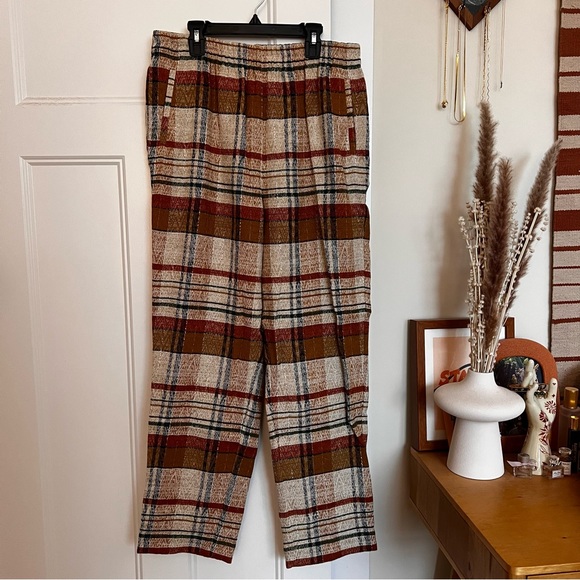 Sezane Multicolor Plaid Pants - Picture 3 of 8
